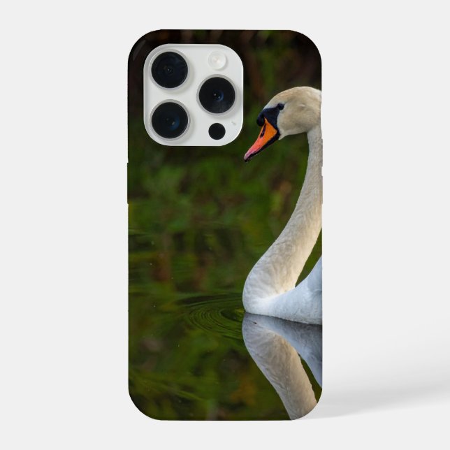 Schwan iPhone 15 Pro Hülle (Rückseite)