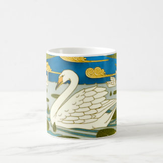 Schwan-Kunst Nouveau Kaffeetasse