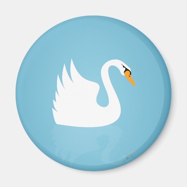 Schwan Magnet (Vorne)