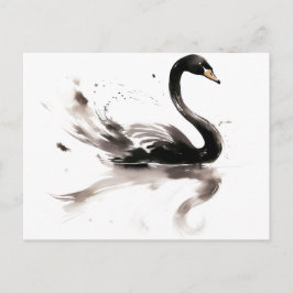 Schwan Postkarte