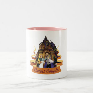 Schwan-Prinzessin - niedlichste Paar-Tasse Zweifarbige Tasse