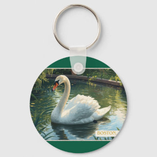 Schwan-Schlüsselanhänger aus dem Public Garden Bos Schlüsselanhänger