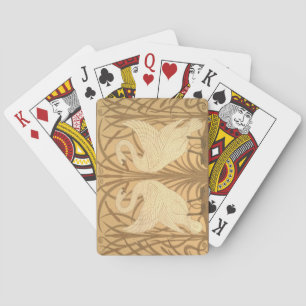Schwan Tapeten Design Spielkarten