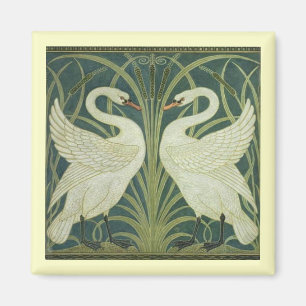 Schwan und Eile-Magnet Magnet