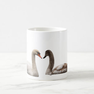 Schwan-Verbindungsbecher – Gnade und Natur in Harm Kaffeetasse