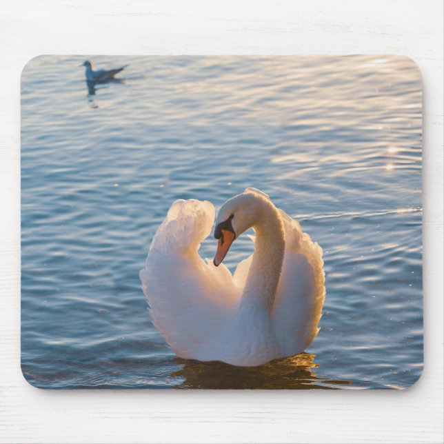 Schwan, Vogel, Tier Mousepad (Vorne)