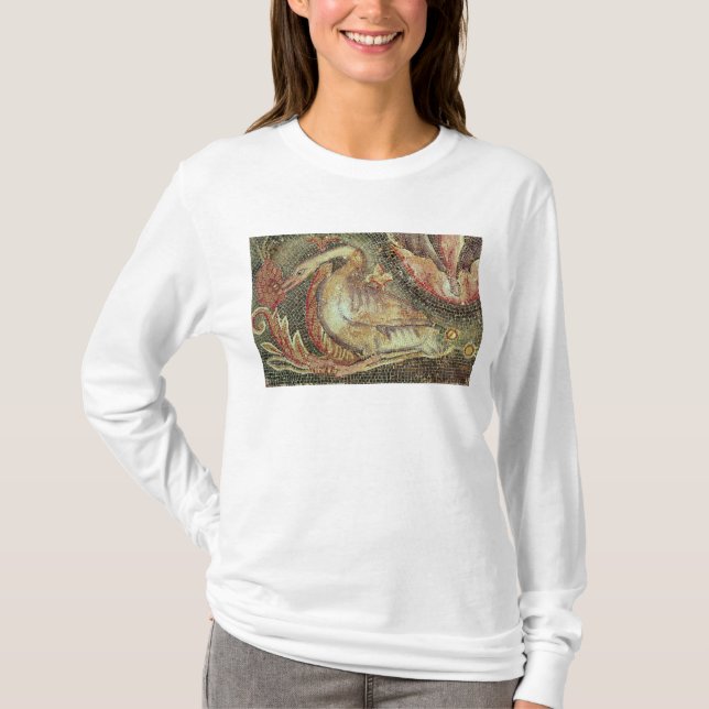 Schwan, wieder hergestelltes c.1200 T-Shirt (Vorderseite)