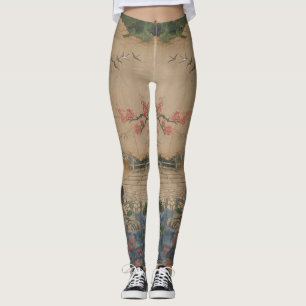 Schwäne im Flug Leggings