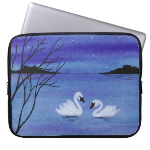 Schwäne Laptopschutzhülle