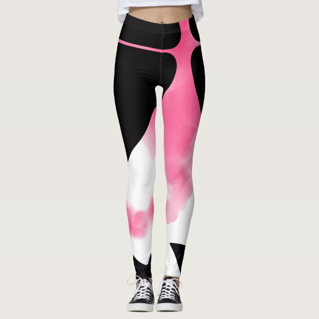 Schwäne lieben Legging Leggings (Vorderseite)