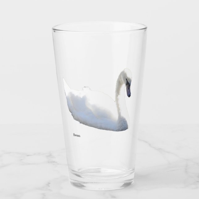 Schwanenglas Glas (Vorderseite)