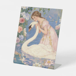 Schwanenprinzessin Sockelschild