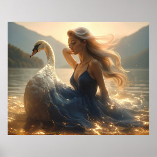 SCHWANENSEE - BALLETT & TÄNZE POSTER