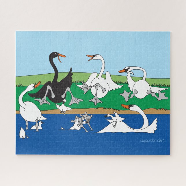 Schwanensee Puzzle (Horizontal)