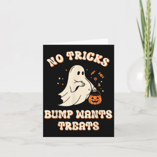 Schwangere Geister-Faule-Trick-or-Treat-Kleid Lust Karte
