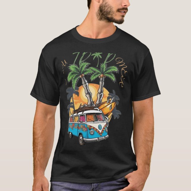 Schwangere Girl Summer T-Shirt (Vorderseite)