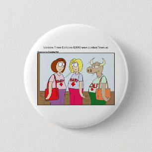Schwangere Kuh Funny Cards Tasse T-Shirts & Gesche Button