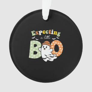 Schwangere Mutter wird Little Boo lustiger Hallowe Ornament