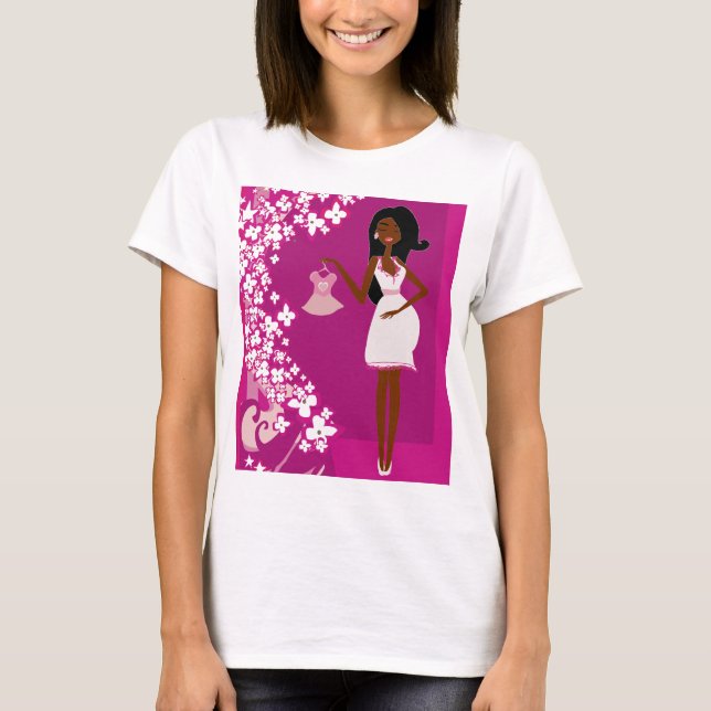 Schwangere T-Shirt (Vorderseite)
