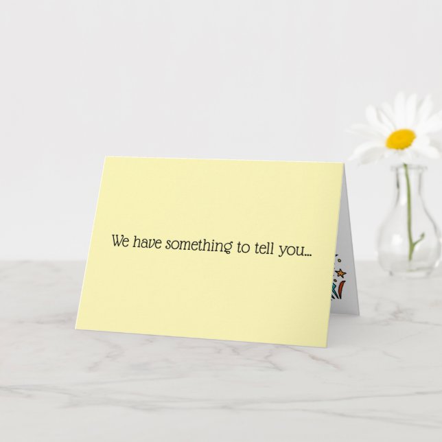 Schwangerschaft Ankündigung Baby Ankündigung Dinos (Kleine Pflanze)