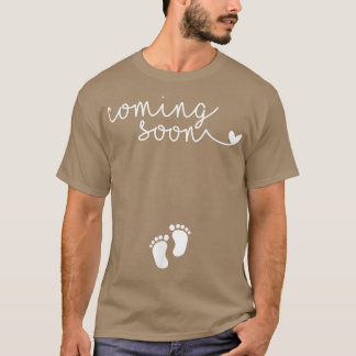 Schwangerschaft Ankündigung, dass die schwangere M T-Shirt