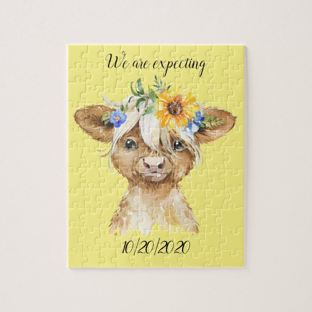 Schwangerschaft Baby Annoucment (Vertikal)