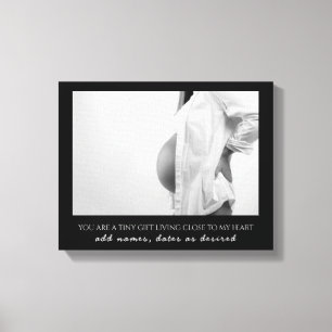 Schwangerschaft Foto Shoot Maternity Couple Keepak Leinwanddruck