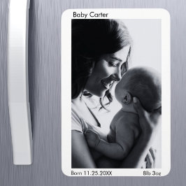 Schwangerschaft Geburtsankündigung - Benutzerdefin Magnet