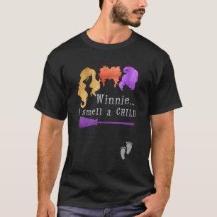 Schwangerschaft Halloween für den Winnie Ich riech T-Shirt