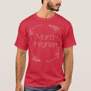 SCHWANGERSCHAFT MILESTONE 7 MONATE SCHWANGERSCHAFT T-Shirt