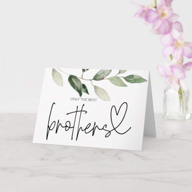 Schwangerschaft Offenbarung Bruder Onkel zu sein I Karte (Orchidee)