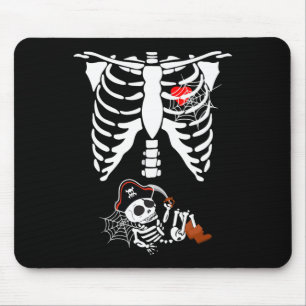 Schwangerschaft Pirate Baby Halloween Kostüme Mousepad