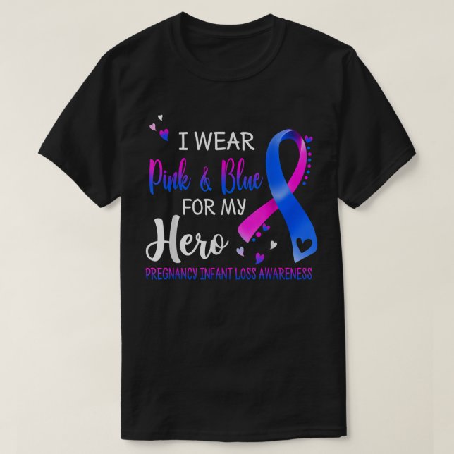 Schwangerschaft Säugling Verlust Bewusstsein, ich  T-Shirt (Design vorne)