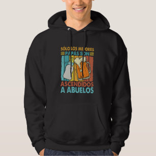 Schwangerschaft Sólo Los Mejores Papás Son Ascendi Hoodie
