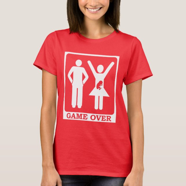 Schwangerschaft T-Shirt (Vorderseite)