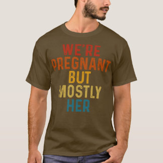Schwangerschaft war schwanger, aber meistens war e T-Shirt