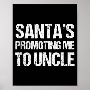 Schwangerschaft zu Weihnachten Poster