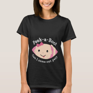 Schwangerschafts-T-Shirt Peek-A-Boo T-Shirt