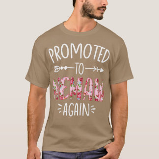 Schwangerschaftsankündigung bald wieder eingeprägt T-Shirt