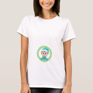 Schwangerschaftsankündigung Frau Weihnachten Kostü T-Shirt