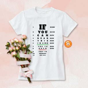 Schwangerschaftsankündigung für die Familie Augenk T-Shirt