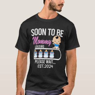 Schwangerschaftsankündigung für eine baldige Mama  T-Shirt
