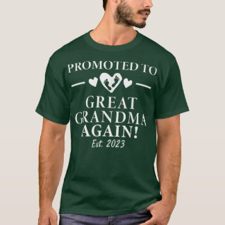 Schwangerschaftsankündigung für Große Oma A T-Shirt