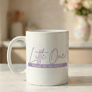 Schwangerschaftsankündigung Geschenk Tante Kleines Kaffeetasse