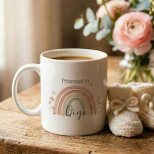 Schwangerschaftsankündigung Gigi-Geschenk Kaffeetasse