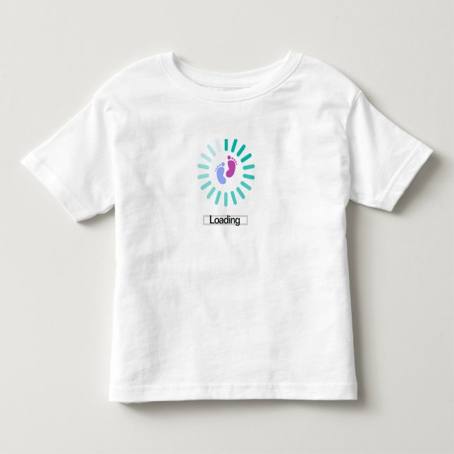 Schwangerschaftsankündigung Kleinkind T-shirt (Vorderseite)