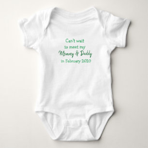Schwangerschaftsankündigung Neuer Baby Baby Strampler