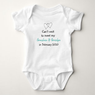 Schwangerschaftsankündigung Neuer Baby Baby Strampler