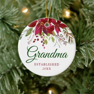 Schwangerschaftsankündigung   Neues Opma-Geschenk Keramik Ornament