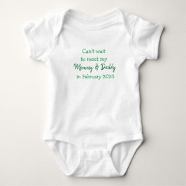 Schwangerschaftsankündigung New Baby Strampler